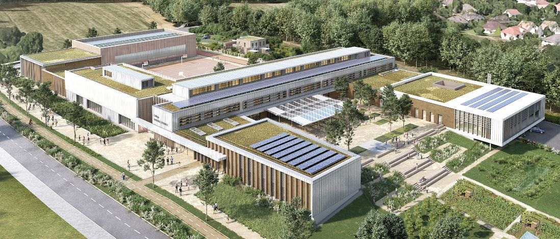 Construction d'un collège innovant à Montbéliard